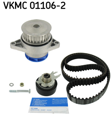 SKF VKMC 01106-2 Pompa acqua + Kit cinghie dentate
